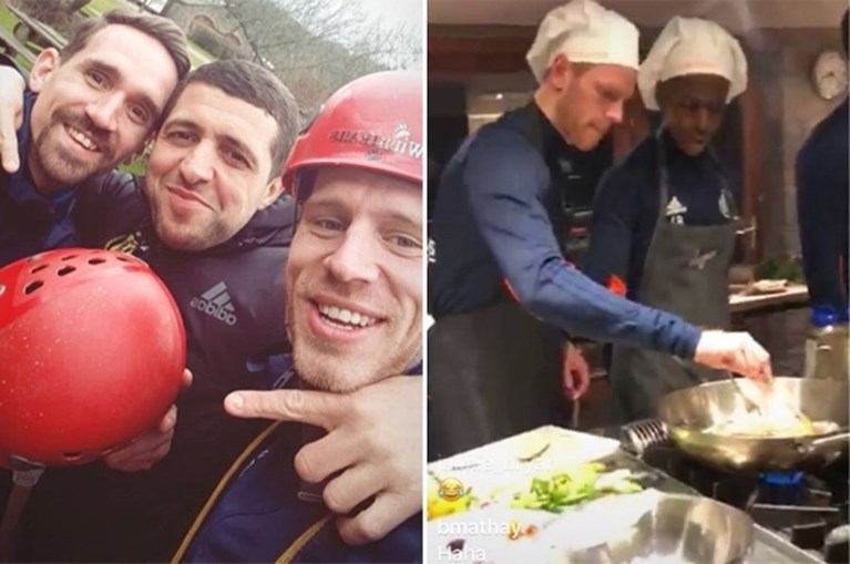 Anderlecht op teambuilding bij Wildtrails