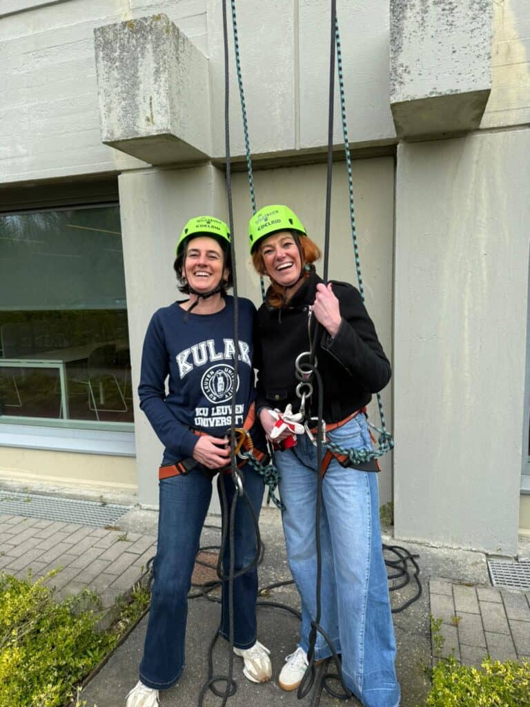 Veilig klimmen en rappellen bij KULeuven Rappel.